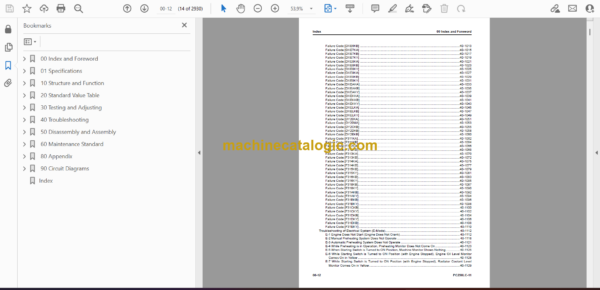 Komatsu PC290LC-11 Hydraulic Excavator Shop Manual (SEN06808-12) - Image 2