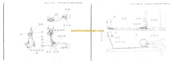 Hitachi T20BR Bulldozer Parts Catalog - Image 3