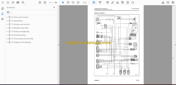 Komatsu PW98MR-8 Hydraulic Excavator Shop Manual (WEBM008901) - Image 2