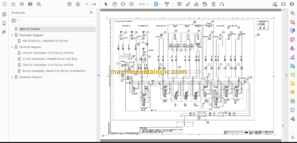 Atlas Copco FlexiROC T35R-01 Tier 4 Final Diagrams and Drawings Manual - Image 3