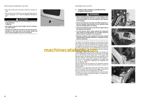 Komatsu SK820-5 Turbo Steer Loader Operation and Maintenance Manual (WEAM005105) - Image 4