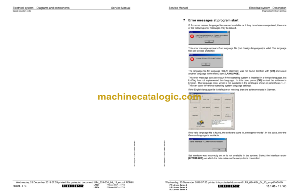 Liebherr LR4 Litronic Crawler Loader Service Manual [LR4_624-634_04_13] - Image 4