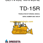 Dressta TD-15R Crawler Dozer Service Manual