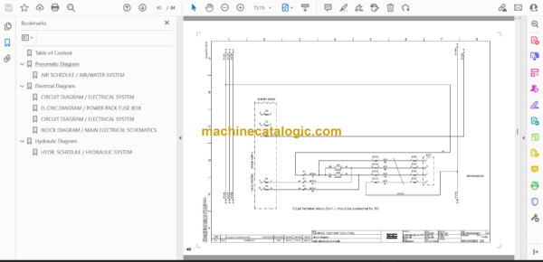Atlas Copco Häggloader 10HR-B Diagrams and Drawings Manual - Image 4