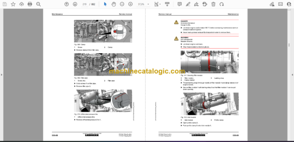 Liebherr PR 736 Crawler Dozer Service Manual [1736_4F_05_G8.0] - Image 2