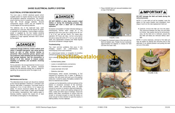 Komatsu 930E-4 Dump Truck Shop Manual (CEBM017910) - Image 4