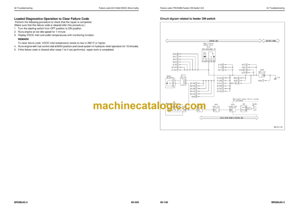 Komatsu BR380JG-3 Mobile Crusher Shop Manual (SEN06703-04) - Image 4