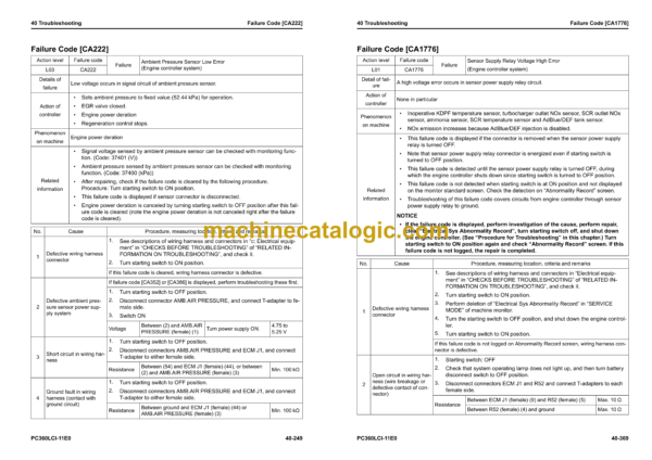 Komatsu PC360LCi-11E0 PC360NLCi-11E0 Hydraulic Excavator Shop Manual (UENBM00591) - Image 4