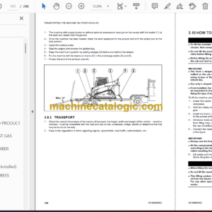 Komatsu CK35-1 Crawler Skid Steer Loader Operation and Maintenance Manual (WEAM008002)