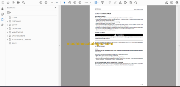 Komatsu BR380JG-1E0 Mobile Crusher Operation and Maintenance Manual (TEN00476-01) - Image 2