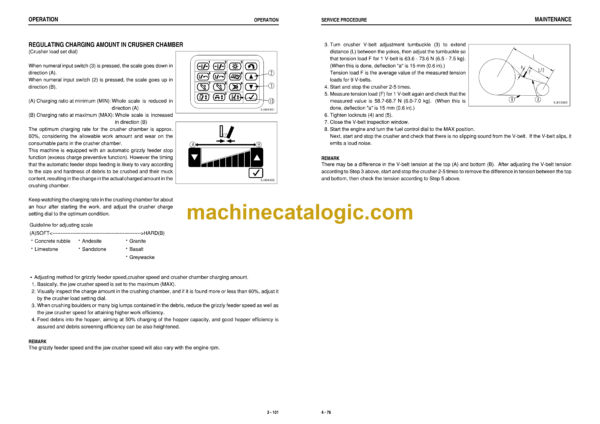 Komatsu BR380JG-1E0 Mobile Crusher Operation and Maintenance Manual (TEN00476-01) - Image 3