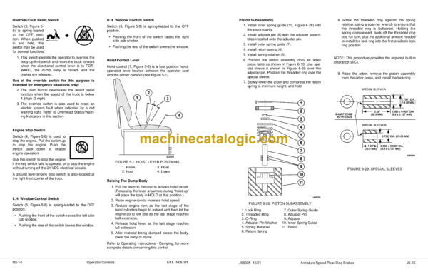 Komatsu 830E-1AC Dump Truck Shop Manual (CEBM029302) - Image 4