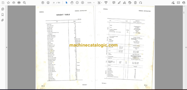 Komatsu WS16S-2 Motor Scraper Shop Manual (SEBM0286B02) - Image 2
