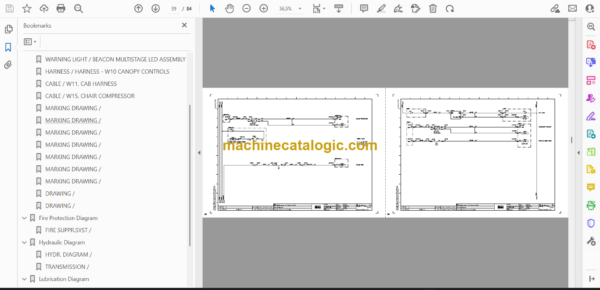 Atlas Copco SmartROC CL-10LF Tier 3 Diagrams and Drawings Manual - Image 2
