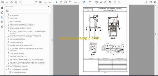 Komatsu PC2000-11, PC2000-11E0 Hydraulic Excavator Field Assembly Manual (GEN00273-01) - Image 2
