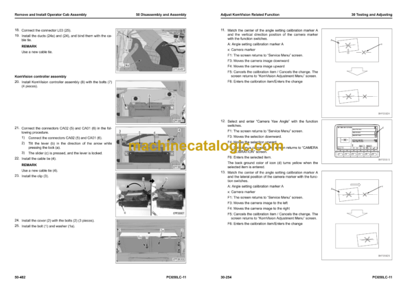 Komatsu PC650LC-11 Hydraulic Excavator Shop Manual (SEN06603-22) - Image 3