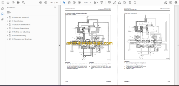Komatsu PW98MR-8 Hydraulic Excavator Shop Manual (WEBM008900) - Image 2