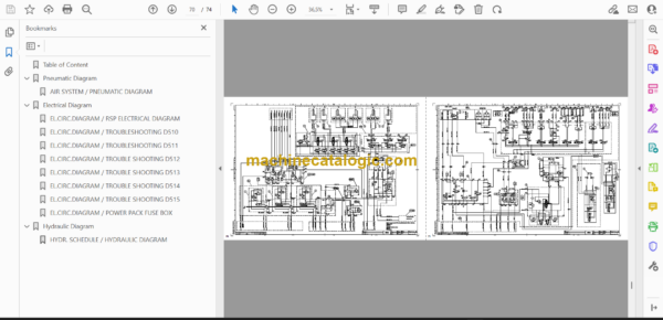 Atlas Copco SmartROC CL-10LF Tier 4 Final Diagrams and Drawings Manual - Image 2