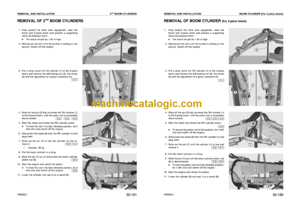 Komatsu PW95R-2 Hydraulic Excavator Shop Manual (WEBM001801) - Image 2