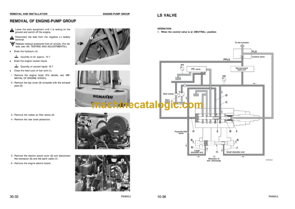 Komatsu PW95R-2 Hydraulic Excavator Shop Manual (WEBM001801) - Image 3