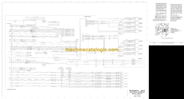 Komatsu 830E-1AC Dump Truck Shop Manual (CEBM037702) - Image 3