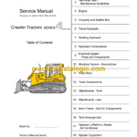 Liebherr PR4 Litronic Crawler Tractor Service Manual [PR4_724-764_01-19]