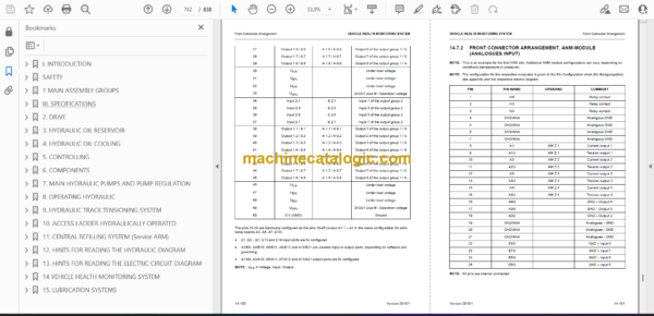 Komatsu PC4000-6 Hydraulic Mining Shovel Service Manual (SM 08175-upD-GB-1) - Image 2