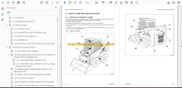 Komatsu SK815-5 Skid Steer Loader Operation and Maintenance Manual (WEAM10400) - Image 2