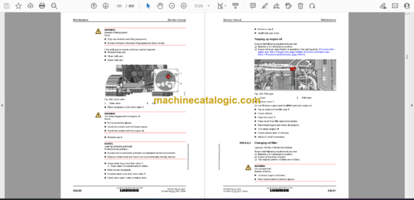 Liebherr PR 736 Crawler Dozer Service Manual [1736_4F_05_G8.0_16834_02-2020] - Image 2