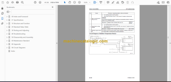 Komatsu PC290LCi-11E0 Hydraulic Excavator Shop Manual (SEN06802-08) - Image 2