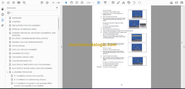 Komatsu D475A-8, D475Ai-8 Bulldozer Field Assembly Manual (GEN00285-02) - Image 2