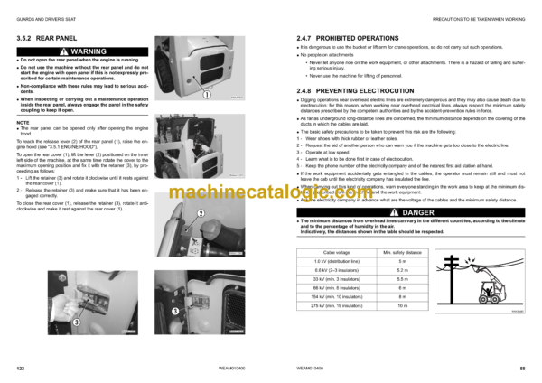 Komatsu SK815-5 Skid Steer Loader Operation and Maintenance Manual (WEAM10400) - Image 3
