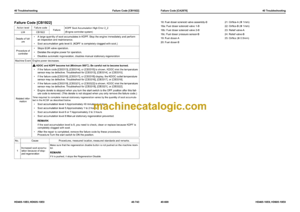 Komatsu HD465-10E0, HD605-10E0 Dump Truck Shop Manual (SEN06981-04) - Image 4