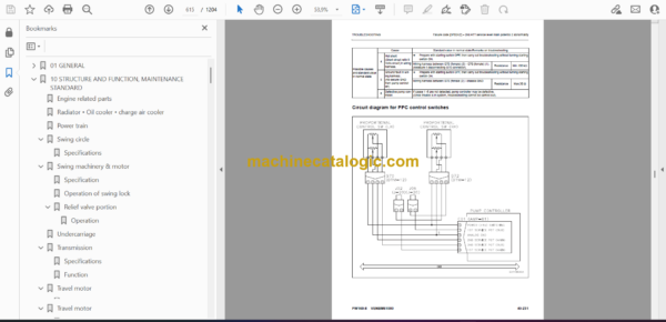 Komatsu PW160-8 Hydraulic Excavator Shop Manual (VENBM61000) - Image 2