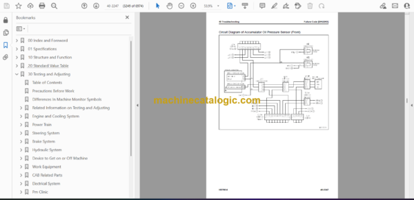 Komatsu HD785-8 Wheel Loader Shop Manual (SEN06772-22) - Image 2