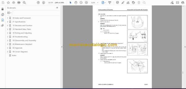Komatsu D65EX-18, D65PX-18, D65WX-18 Bulldozer Shop Manual (SEN06645-13) - Image 2