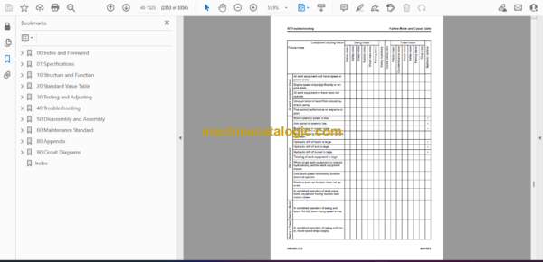 Komatsu HB365LC-3 Hydraulic Excavator Shop Manual (SEN06598-15) - Image 2