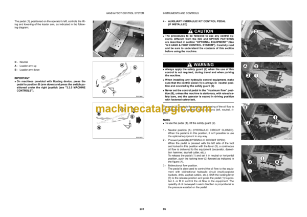 Komatsu SK815-5 Skid Steer Loader Operation and Maintenance Manual (WEAM004502) - Image 4