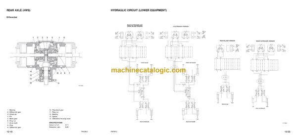 Komatsu PW75R-2 Hydraulic Excavator Shop Manual (WEBM001600) - Image 4