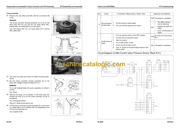 Komatsu HD785-8 Wheel Loader Shop Manual (SEN06772-22) - Image 4