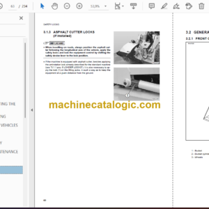 Komatsu SK815-5 Turbo Skid Steer Loader Operation and Maintenance Manual (WEAM004500)
