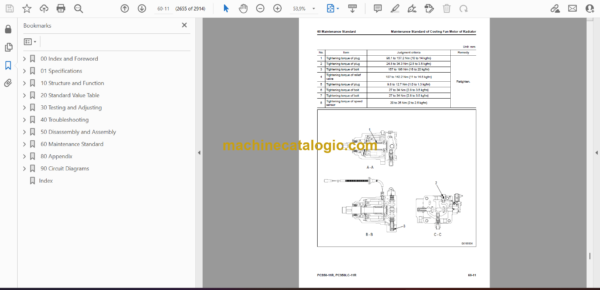 Komatsu PC950-11R, PC950LC-11R Bulldozer Shop Manual (SEN06980-03) - Image 2