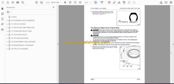 Komatsu 830E-5 Dump Truck Shop Manual (CEBM032113) - Image 2