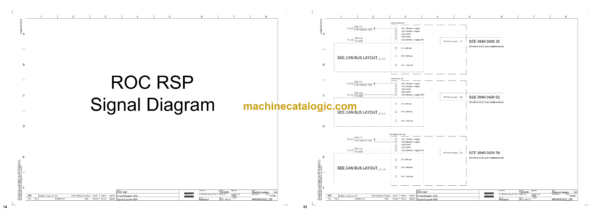 Atlas Copco SmartROC T40-11 Tier 3 Diagrams and Drawings Manual - Image 4