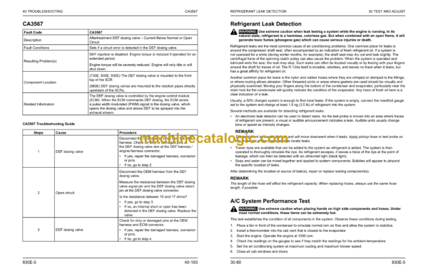 Komatsu 830E-5 Dump Truck Shop Manual (CEBM032113) - Image 3
