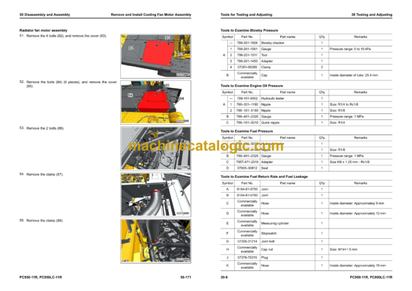 Komatsu PC950-11R, PC950LC-11R Bulldozer Shop Manual (SEN06980-03) - Image 4