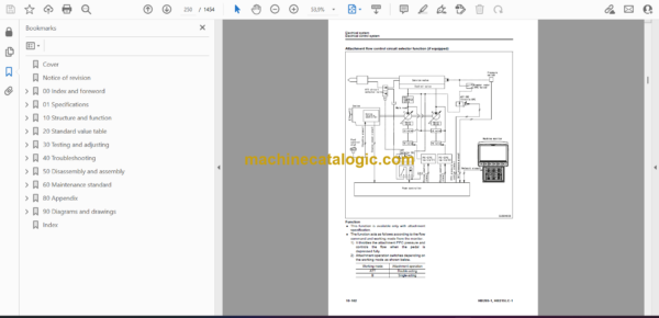Komatsu HB205-1, HB215LC-1 Hydraulic Excavator Shop Manual (SEN05393-06) - Image 2