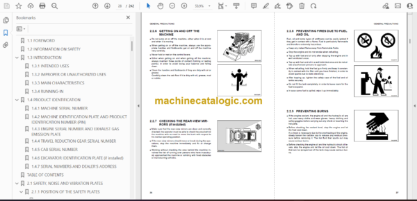 Komatsu SK815-5 Turbo Skid Steer Loader Operation and Maintenance Manual (WEAM005004) - Image 2
