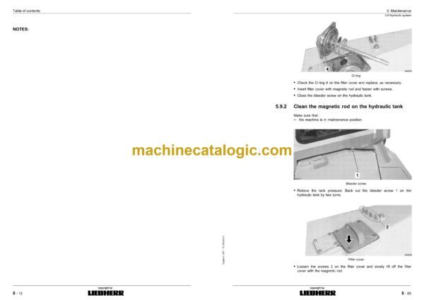 Liebherr PR 724L, PR 724XL, PR 724LGP Crawler Dozer Operating Manual (From SN 13743) - Image 3