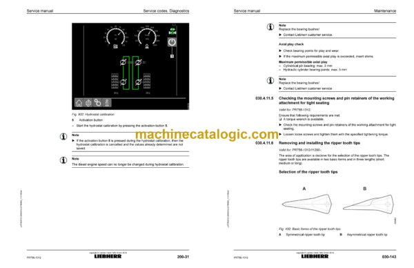 Liebherr PR 756 Crawler Dozer Service Manual [1312_11290_09-2019] - Image 3